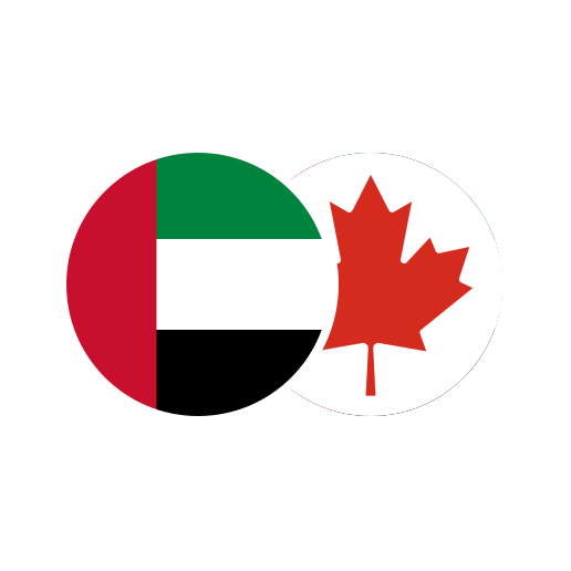 UAE Dirham / Canadian Dollar logo